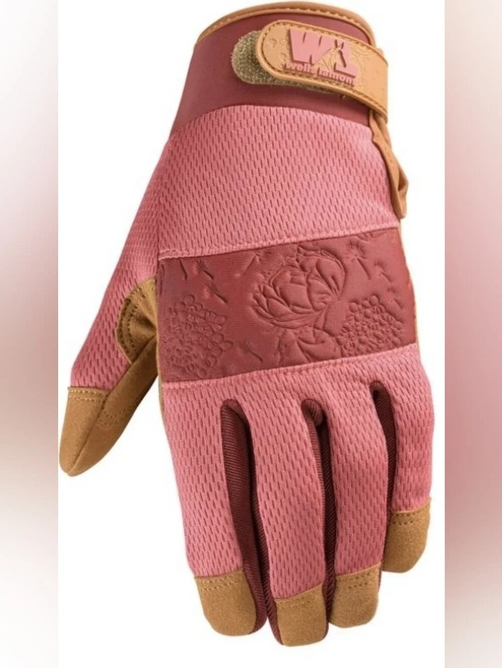 Wells Lamont Womens Outdoor Work Gloves Pink Lg - 7759L-700